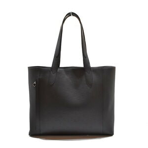 LOUIS VUITTON Cabas Voyage Infini Black Noir Black Leather Tote Bag Diaper